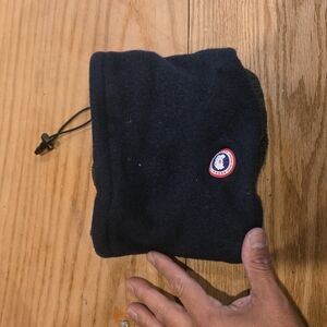 Black Fleece Neck Warmer